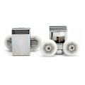 Miniatyrbillede 4 af 5: Brusedørshjul til skydedør 23mm Nylon Leje Zink Legering