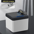 Miniatyrbild 3 av 5: Intelligent Induktion Tandpetare Box Automatisk Pop-Up Elektrisk Tandpetare Maskin Innovativ Hem Blå