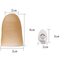 Miniatyrbillede 4 af 5: 5 par LED-lys blinkende finger praktiske tilbehør multifunktionelle bærbare lys elektroniske tilbehør, blåt lys