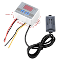 Miniatyrbild 5 av 5: XHW3005 Luftfuktighetshygrostat 230V Digital Hygrometer Sensor Switch Controller 0 till 99% R(220V)