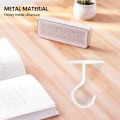 Miniatyrbilde 3 av 5: Takkroker for hengende planter, tunge metallveggbraketter for plantekasser, inkludert 4 pakker profesjonelle gipsankere