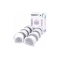 Miniatyrbilde 1 av 5: Reservekullfilter til PetSafe Drinkwell Avalon, Pagoda, 2 Gallon, Sedona og Seascape Fontene, 8-pakning Fontene Filter