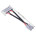 Miniatyrbillede 4 af 5: 4X Anderson stikforbindelse 50A batteristrømadapter med 6MM bilkabel