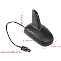 Miniatyrbillede 2 af 5: Biltagantenne til Golf 5 6 -6R A3 A4 A6 Seat Fakra MINI