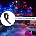 Miniatyrbillede 4 af 5: 100 stk. WS2812B RGB LED-chip 5050SMD hvid PCB WS2812 individuelt adresserbare chip-pixels DC5V