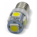 Miniatyrbild 5 av 5: LED-lampor E10 9 V kallvit 5SMD 0,5 W - 10-pack