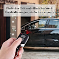 Miniatyrbild 4 av 5: Fjärrkontroll för garageportöppnare kompatibel med FAAFIX 433Mhz bärbar sändare