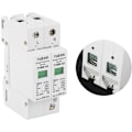 Miniatyrbillede 2 af 5: 1 stk 220V 2P 40KA Lavspændings Overspændingsbeskytter Arrester Enhed