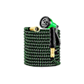 Miniatyrbillede 1 af 5: Havehose, Helt Ny 2021 Udvidbar Havehose 8m/25ft med 3/4\" Massiv Messingbeslag, Ekstra Robust Tekstil - Fleksibel Udvidbar Slange med F