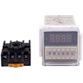 Miniatyrbillede 1 af 5: AC 220V 5A Programmerbar Dobbelt Tidsforsinkelsesrelæ Enhedsværktøj DH48S-S
