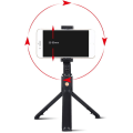 Miniatyrbild 3 av 5: Bluetooth Selfie Stick med fjärrkontroll stativ för Monopod för , Vit