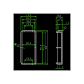Miniatyrbild 5 av 5: USB-plastbox för elektronikprojekt - USB-minneskortfodral med plastkopplingsdosa