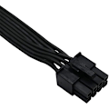 Miniatyrbillede 2 af 5: ATX CPU 8-polet han til dobbelt PCIe 2X 8-polet (6+2) han strømadapterkabel til Corsair modulær strømforsyning (63cm + 23cm)