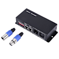 Miniatyrbild 1 av 5: DMX 512 4CH x 8A 4-kanals LED-styrenhet Avkodare Dekoder Drive RGBW LED-remsa DC 12V - 24V