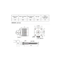 Miniatyrbild 5 av 5: 2 st 12V 42mm 1,8 graders NEMA17 2-fas stegmotor för 3D-skrivare CNC-robot