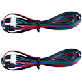 Miniatyrbillede 1 af 5: 2X Forlænget Nema 17 Trinmotor Kabel 1M Lang 4 6 Pins 3D Printer