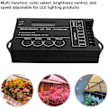 Miniatyrbillede 4 af 5: Tc420 Programmerbar Rgb Led Tidsstyring Dc4V-24V 5 Kanal Led Tidsdæmper