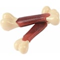 Miniatyrbilde 4 av 5: Hundesleketøy, robust og holdbart, nylonbein, for små, mellomstore og store raser, biff-smak