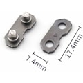 Miniatyrbilde 4 av 5: 10 stk motorsagkjede reparasjonssett for 3/8-LP Master Link Gauge stropper Gauge verktøy svært godt matchet med original