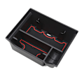 Miniatyrbillede 2 af 5: Midterkonsol Organizer Bakke til Tesla Model 3 Model Y 2021 Armrest Cubby Skuffe Opbevaringsboks Tilbehør