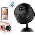 Pikkukuva 1 / 5: Mini-vako-kamera, 720P langaton valvontakamera Wi-Fi-tallennuksella, pitkä akun kesto, piilotettu mikrofoni, liikeilmoitus ja yökuvaus