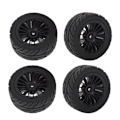 Miniatyrbilde 2 av 4: 20 stk serie gummihjul for SG1603 SG1604 SG 1603 UD1601 UD1602 UD1603 UD1604 1/16 oppgraderingsbil, 2