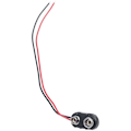 Miniatyrbillede 4 af 5: 5 stk. sort plastik etui 14,99 cm dobbeltkabel stik 9 V genopladelige batterier