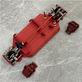 Miniatyrbilde 5 av 5: Metallchassis for 144001 144002 144010 1/14 Fjernkontrollbil Oppgraderingsdeler Tilbehør, 3