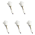 Miniatyrbillede 1 af 5: 5X 220V Mini PIR Infrarød Bevægelsessensor Detektor Justerbar Tid Automatisk Hexe LED
