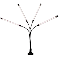 Pikkukuva 1 / 5: USB LED-kasvikasvivalo sisätiloihin, 80 W:n spektrin kasvilamput, valkoinen auringonvalo vesiviljelyyn, mehikasvien kasvatuslaatikkoon