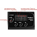 Miniatyrbild 5 av 5: Automatisk fiskmatare, elektronisk akvariematare, digital LCD-display, fiskmatare