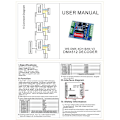 Miniatyrbild 3 av 5: 4CH DMX 512 LED Dekoder Controller 4-kanals DMX-4CH-BAN-V3 DC5V -24V Dimmer för Strip
