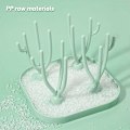 Miniatyrbillede 3 af 5: Babyflaske-Dryer, Babyflaske-Tørrestativ, Træ Babyflaske-Dryer, Flaskedryer, Træ Flaskedryer, til Babyflasker, Ren og Hygiejnisk (G