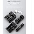 Miniatyrbillede 3 af 5: 18650-oplader med Type C-kabel 4.2V lithiumbatteri Smart-oplader til 14500 26650 18650-batteri, 4 slots