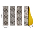 Miniatyrbilde 2 av 5: 1 stk diamantsliper påfyll - Papirfinish sliper - Glidelås for håndverk, 400 grit, 3,9 x 1 tommer