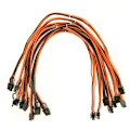 Miniatyrbillede 1 af 5: 8-pak PCI-kabel 6-benet til 6+2-benet han til han PCI-E-kabel 6-benet til 8-benet (6+2), længde 23,6 tommer 18 AWG