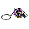Miniatyrbilde 1 av 5: Bil Turbo Spinner Nøkkelring med Ekte Lyd og LED-lys Mini Turbolader Nøkkelring for Tilbehør Bilnøkler,A