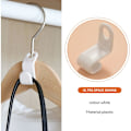 Miniatyrbild 4 av 5: Hängare Connector Hooks, 60 Cascading Hangers för platsbesparande Cascading Connecting Hooks