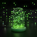 Miniatyrbillede 4 af 5: Led-lysstreng, 1M 10 Led Tråd Mikro Fe-lys Julepynt Fe-lys Knapcelsbatteridrevet Cr2032 Til Fest, Have, Jul, Hal