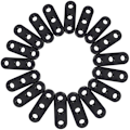 Miniatyrbilde 2 av 5: 100 stk. feste Guy Line Runners Anti-Theft Guyline Tensioner Tau Camping Caravan Feste Spenne Justeringsspenne