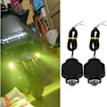 Miniatyrbillede 4 af 5: 2 stk. 18W serie motorcykel forlygter linse hjælpe spotlights passer til motorcykler ATV