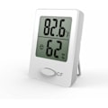 Miniatyrbild 5 av 5: Digital Inomhus Hygrometer Termometer - Hög Precision - Bärbar (Vit) - Set om 2