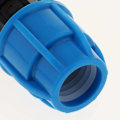 Miniatyrbillede 3 af 4: Holdbare PE Push-in Fittings Forbindelse Vandrensere Vandingsrør lige Union Fittings Haveværktøjer til Havearbejde - 25mm