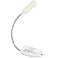 Miniatyrbild 1 av 5: Klämma på e-läsare LED Mini Notblad Nattlampa USB Laddningsbar Bärbar Klämma Bordslampa Ögonskydd