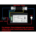 Miniatyrbillede 5 af 5: Digital Panel Voltmeter Amperemeter Shunt 100A DC 6,5-100V, Strømspændingstester Elektrisk Effekt Energimåler Volt Amp Watt Meter LCD Display Sol Aut