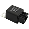 Miniatyrbillede 5 af 5: 5 stk. 40AMP 12V DC Bil A/C Relæ Forlygte Ventilator og Stik 14 AWG Ledninger 4PIN Automotive