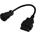 Pikkukuva 4 / 5: 16-pinninen sovitin Saanialle OBD2-OBD-jatkokaapelille, kuorma-auton liitin TCS-diagnostiikkatyökalulle