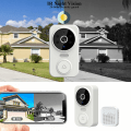 Miniatyrbillede 3 af 5: Smart trådløs fjernbetjent videodørklokke Smart visuel dørklokke Hjemmeintercom HD nattesyn WiFi sikkerhedsdørklokke, trådløs dørklokke