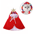 Miniatyrbillede 2 af 2: Julekostumer til kæledyr, katte og hundehatte, tørklæder, perfekte julekostumer, nytårsmakeup-festkostumer