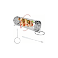 Pikkukuva 3 / 5: Uusi pyörivä grillisäiliö BBQ-tarvikkeet  Sylinterimäinen grilli ruostumattomasta teräksestä  Grillauskorin vihannekset perunalastut  Käytännöllinen grilli 9x9x20mm